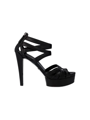 130mm strappy platform sandals