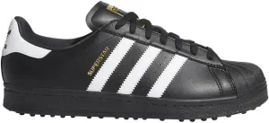 adidas Superstar Golf Spikeless Shoes (Core Black/Cloud White/Gold Metallic, US Footwear Size System, Adult, Men, Numeric, Medium, 11.5)