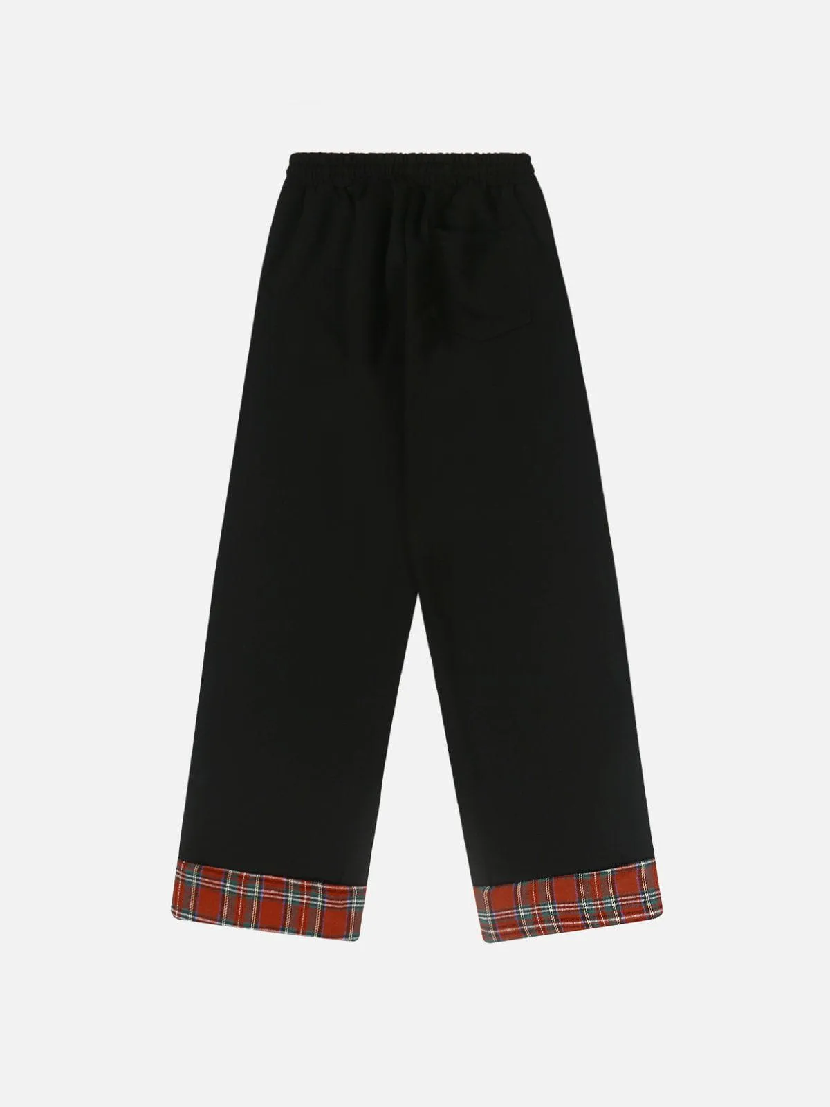 Aelfric Eden Plaid Patchwork Drawstring Pants