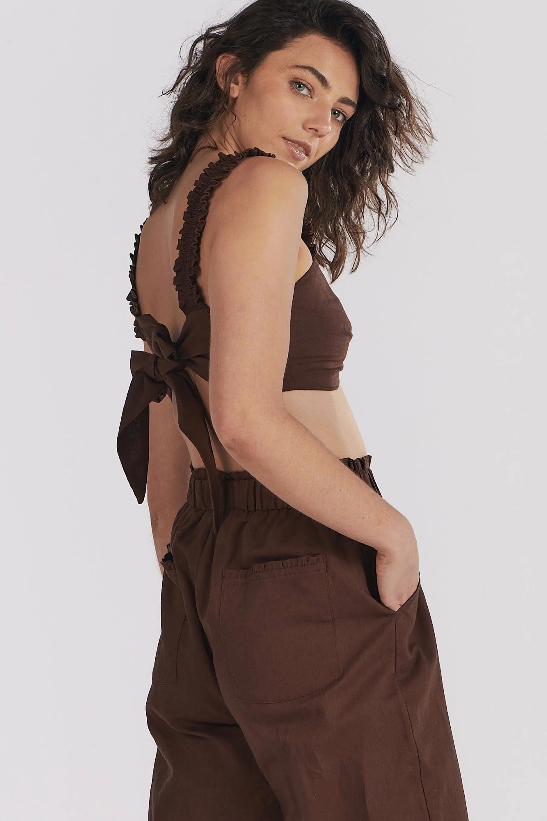 Chocolate Diana Top