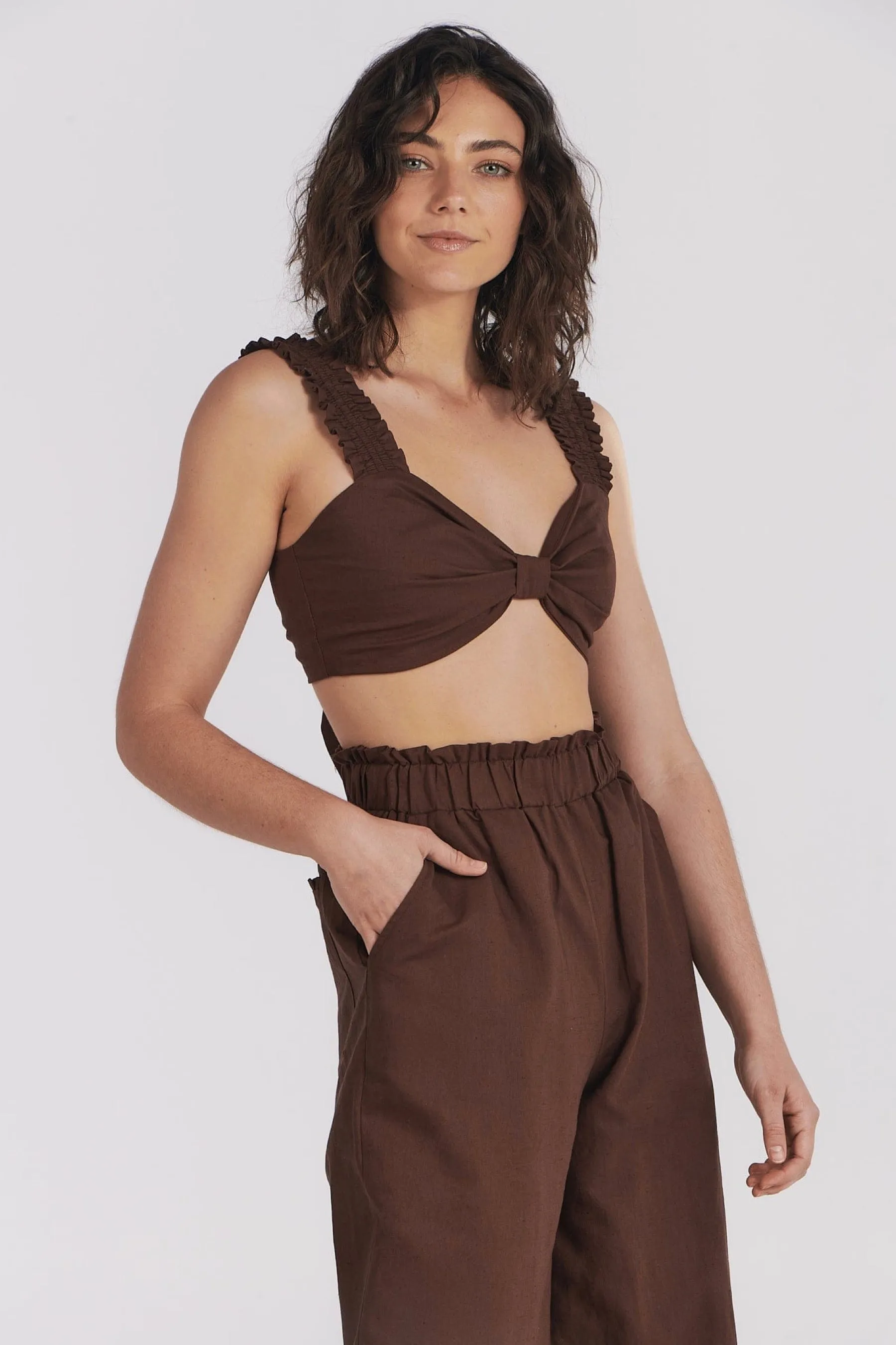 Chocolate Diana Top