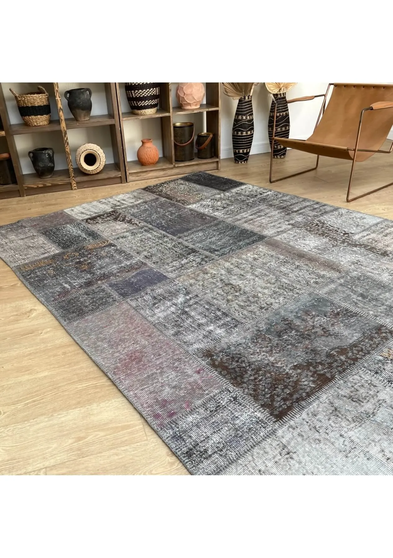 Ciaran - Vintage Turkish Patchwork Rug