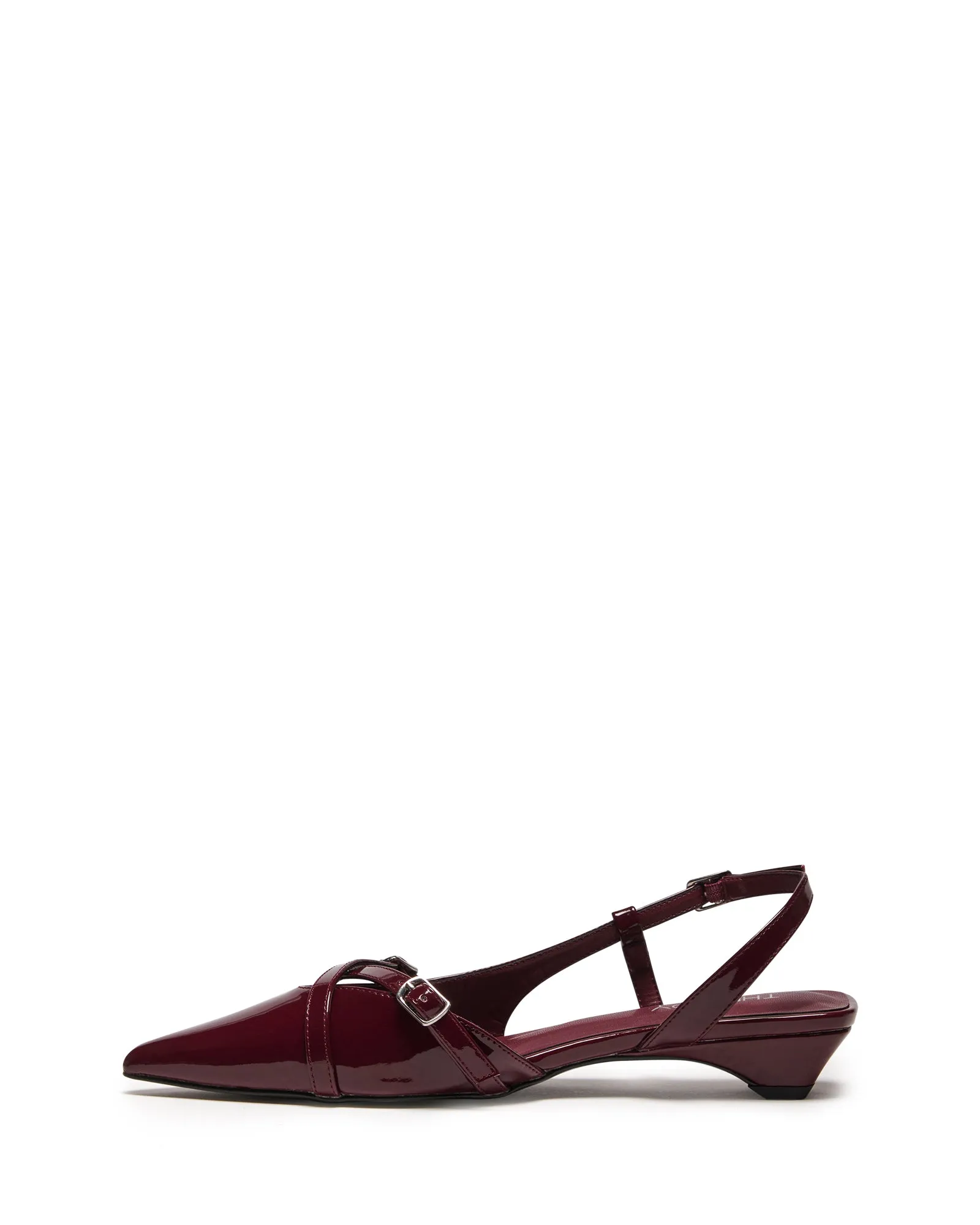Contender Slingback Heel Cherry Patent