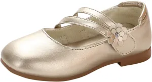 Girls Dress Shoes Flower Girl Little Kids Mary Jane Ballet Flats Flower Wedding Party Toddler Girl Dress Shoes