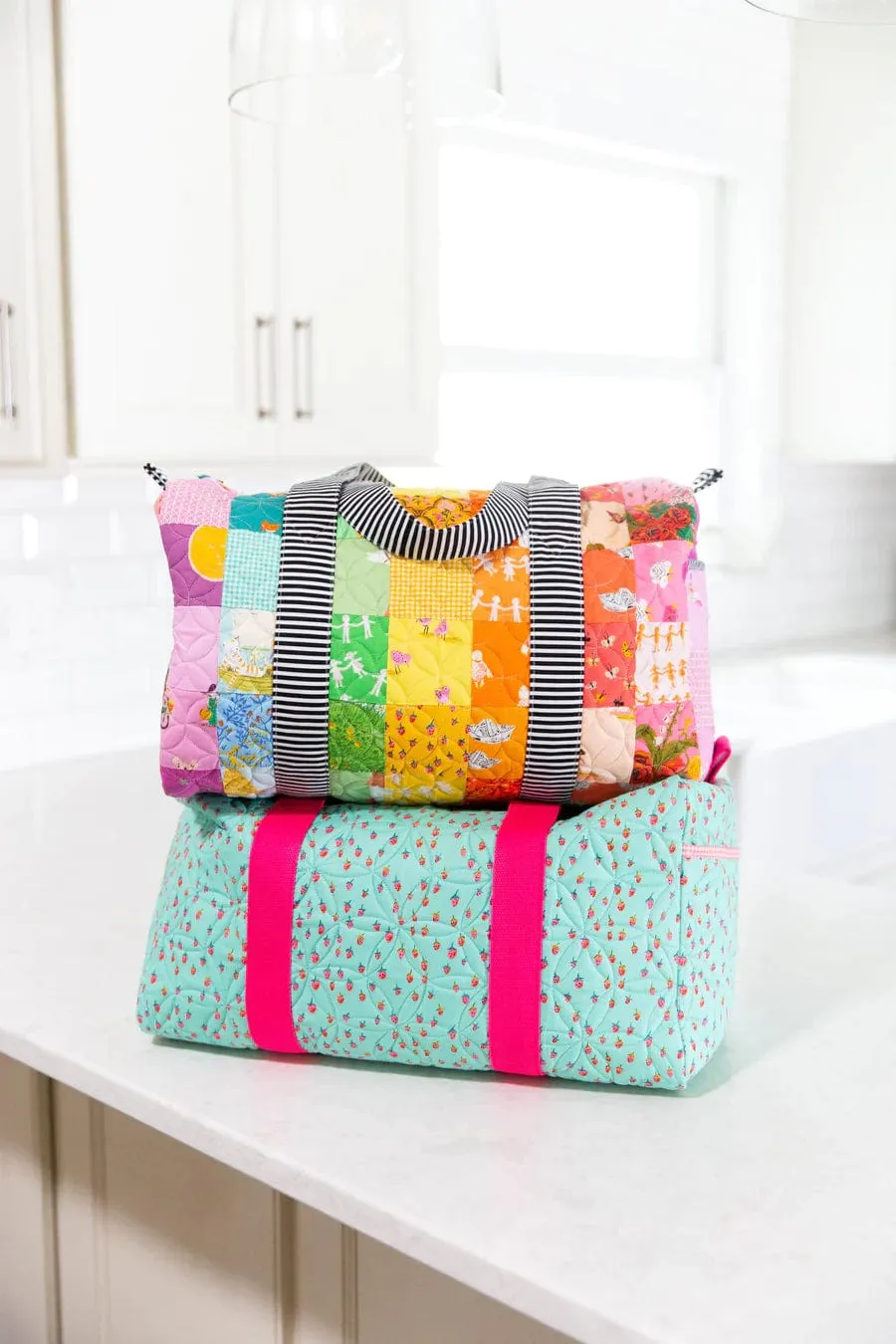 Patchwork Mini Duffle - Knot   Thread Design