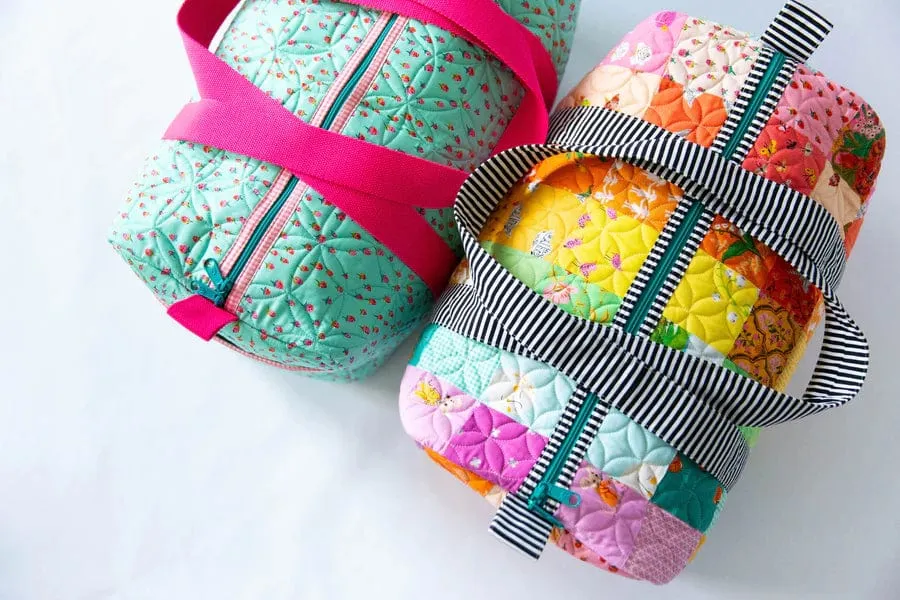 Patchwork Mini Duffle - Knot   Thread Design