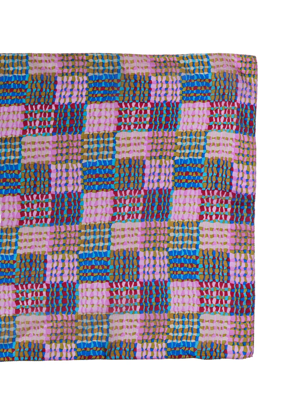 Patchwork Silk Scarf