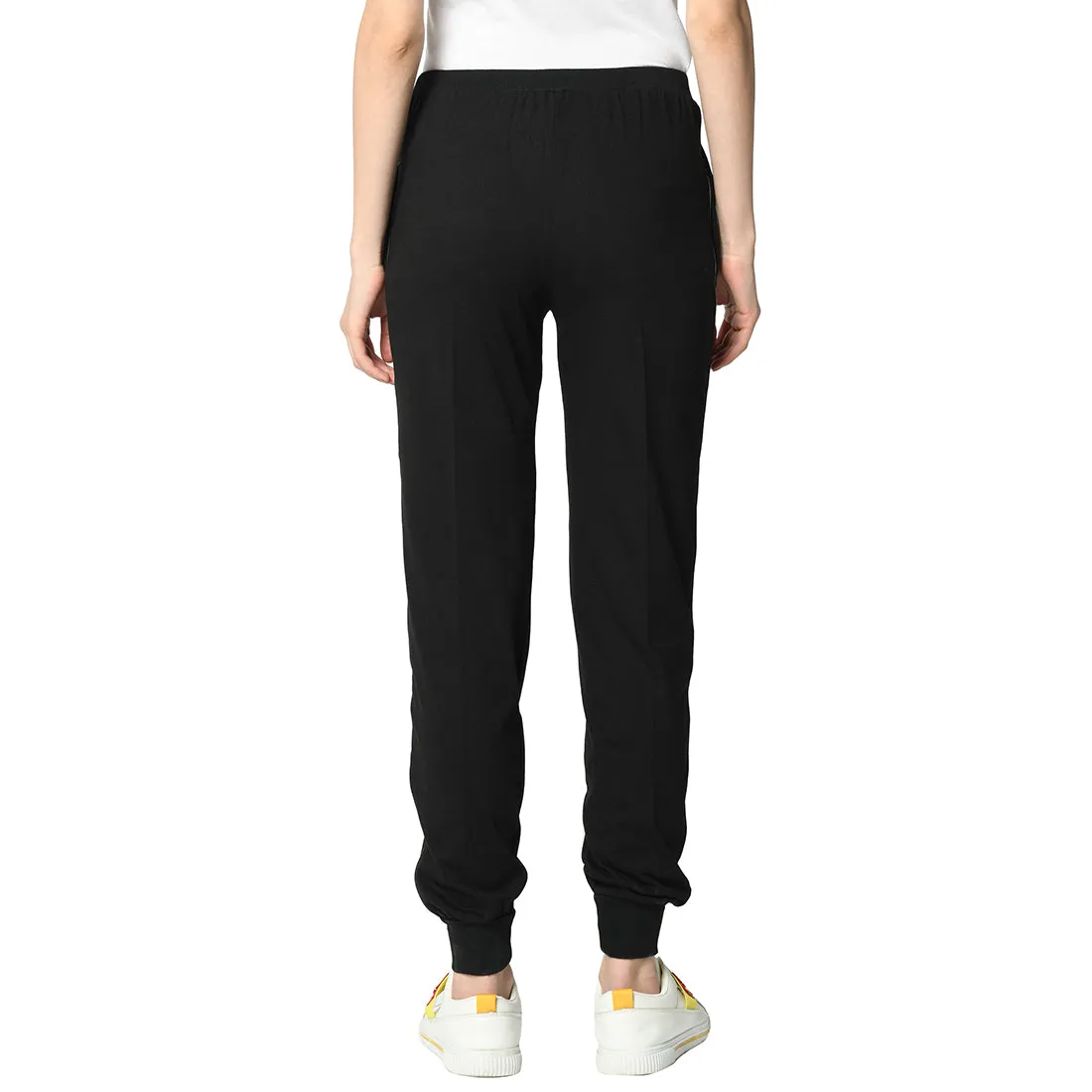 Vimal Jonney Black Trackpant For Women's