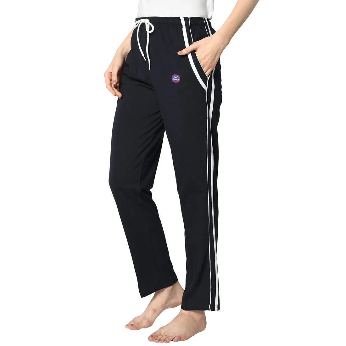 Vimal Jonney Blue Trackpant For Women's