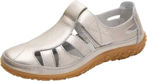 Womens Fisherman Sandals Close Toe Dressy Orthopedic Walking Shoes with Arch Support Beach Ankle Strap Sandals